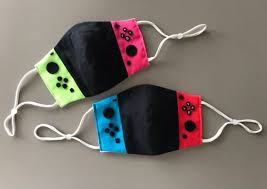 A Japanese Fan Makes Nintendo Switch Face Mask