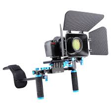 Amazon Com Rig Set Movie Kit Film Making System For All Dslr Cameras And Video Camcorders Include 1 Rail Rod System Dslr Camera Slr Camera Shoulder Pads