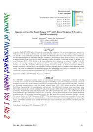 Ternyata dasar penularan awal epidemi ini disebabkan oleh jarum suntik. Pdf Gambaran Cara Ibu Hamil Dengan Hiv Aids Dalam Menjalani Kehamilan Studi Fenomenologi