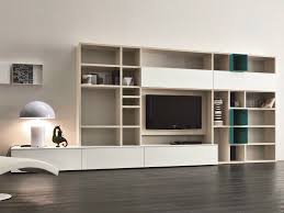 Lacquered Tv Wall System Speed N Speed Collection By Dall Agnese Design Imago Design Massimo Rosa Italian Living Room Inside Decor Tv Rack Design