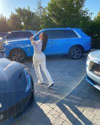 Kylie jenner gets cars for her birthday like a kid gets a new toy. Kylie Jenner Poses With Fleet Of 14 Luxury Cars Worth More Than 5 Million Including Vintage Rolls