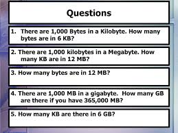 How Many Kilobytes In A Megabyte Byte Converter Bytes To