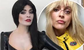 Holly Willoughby transforms into Morticia from The Addams Family