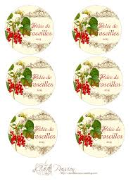 Saveurs Gourmandes Et Etiquettes Cote Passion Etiquettes Confitures Gratuites Etiquette Confiture Gelee Groseille