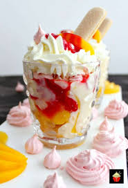 This creamy, classic italian tiramisu recipe is made with espresso or rum soaked lady fingers, creamy. Amazing Peach Melba Trifle Lovefoodies