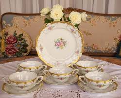 In the year 1887 ludwig lindner founded the first porcelain factory in the town of mitterteich. Lindner Residenz Gold Broth Bowls With Saucers Germany Kupit Na Yarmarke Masterov J7uqgcom Servizy Vintazhnye Trier