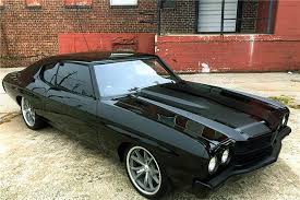 Black Custom 1970 Chevelle Ss Pin On Wheels