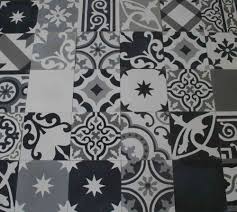 Da einige geht märkte seit vielen jahren ausschließlich noch durch. Zementfliesen Patchwork Schwarz Weiss Grau 902 Fliesen Zementfliesen Fliesen Schwarz Weiss