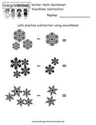 Free Kindergarten Winter Worksheets Worksheets For A Cold Day Winter Math Worksheets Winter Kindergarten Winter Math