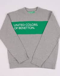 Check out the united colors of benetton 2021 collection for women, men, boys, girls and baby. Benetton United Colours Sweatshirt Grey 80s Casual Classics