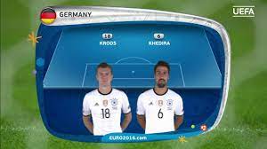 England and scotland meet tonight at wembley in a repeat of their famous euro '96 fixture 25 years ago, with both sides looking for a key win. Germany S Starting Lineup Against Ukraine Uefa Euro 2016 Youtube