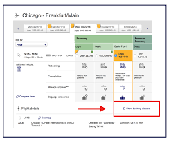 Lufthansa Seat Booking