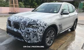 Bmw x3 is a 5 seater suv car available at a price range of rs. Spyshots G01 Bmw X3 Gets Spotted In Malaysia Paultan Org