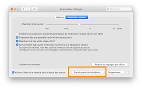 Pro des mot niveau 100. Pour Preserver La Batterie Des Macbook Air Et Pro Macos 10 15 5 Gere Mieux La Recharge Macgeneration