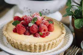 pastry 甜莓果實嫩布丁塔 talk less pastry mini cheesecake pastry tart