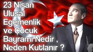 Ulusal egemenlik bir ulusun kendi kendini yönetmesi demektir. 23 Nisan Ulusal Egemenlik Ve Cocuk Bayrami Nedir Neden Kutlanir Youtube