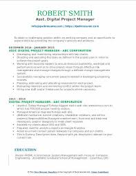 See our sample digital project manager cover letter. Digital Project Manager Resume Samples Qwikresume