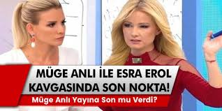 Yaptığı programlar ile adından söz ettiren ünlü isim hakkında ekran severler bir çok sorunun cevabını merak ediyor. Muge Anli Ve Esra Erol Kavgasinda Son Nokta Muge Anli Yayina Son Mu Verdi