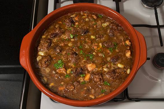 Albóndigas con Sepia | Mad Dog TV Dinners