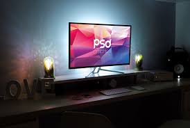 Download Free Monitor Screen Mockup Mockuptree