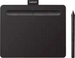 Wacom Intuos Creative Pen Tablet Small With Free Corel Software Black Larger Front Wacom Intuos Drawing Tablet Wacom