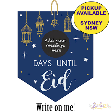 Our globally inspired mix & match collection will spark your creativity. Eid Mubarak Party Supplies Days Until Eid Chalkboard Sign Ramadan Decorations 13051813796 Ebay