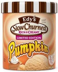 Sonic S Pumpkin Pie Milkshake Review And Edy S Pumpkin Pie Ice Cream Overview Pumpkin Ice Cream Pumpkin Flavored Food Pumpkin Flavor