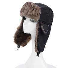 Winter Hats For Men Women Russian Hat Trapper Bomber Warm Ear Flaps Ski Hat Cap Headwear Unisex Soft Windproof Snow Caps Female Men S Bomber Hats Aliexpress