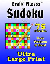Encourage children to talk about their daily routines with a partner. Brain Fitness Sudoku Ultra Large Print One Puzzle Per Page Quality Paper Not Newsprint Erase Without Tearing Solutions In 2020 Brain Exercise Sudoku Brain
