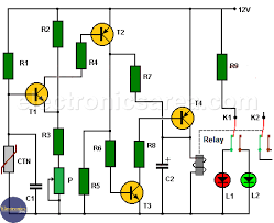 The c wire, or common wire enables the continuous flow of 24 vac power to the thermostat. Electronic Thermostat Circuit Using Transistors Electronics Area