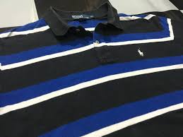 Black And Blue Polo Ralph Lauren Shirt Vintage Polo Ralph Lauren Polo Shirt Striped Color Black Blue White Size Xl Good Condition By Alivevintageshop On Etsy