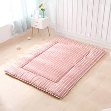 Double Mattress Tatami Mat Quilted Student Dormitory Non Slip Futon Mattress Foldable Sleeping Mat Color Futon Mattress Double Mattress