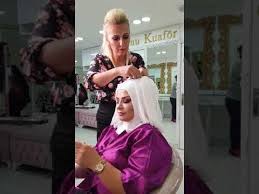 Saten Kumas La Turban Youtube Turban Basortusu Turbanlar Gelin