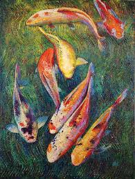 Koi Fish Danocreative Fish Painting Koi Fish Fish Artwork
