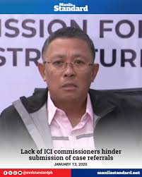 We will simply perform our duties so that when the new commissioners  arrive, if any, the referrals will be prepared for submission,” Independent  Commission for Infrastructure (ICI) special adviser Rodolfo Azurin Jr.