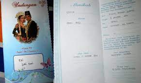 Word atau contoh surat undangan pernikahan sederhana. Contoh Surat Undangan Pernikahan Tulis Tangan