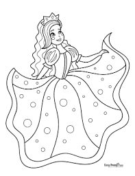 There's something for everyone from beginners to the advanced. Princess Coloring Pages 30 Printables Easy Peasy And Fun