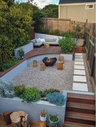 Beautiful Minimalist Easy Care Yard Small Backyard Gardens Small Backyard Garden Design Small Courtyard Gardens
