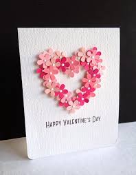 Beautiful Heart Card Valentine Cards Handmade Cards Handmade Creative Valentine Cards