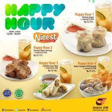 Bakmi Gm Promo Happy Hour Harga Mulai Rp 18 182 Katalog Kuliner Happy Hour Food Menu Food