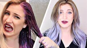 What color do you dye it? 7 Stages Of Dyeing Your Hair Youtube