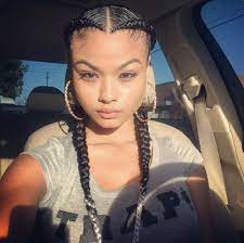 India Westbrooks Hair Beauty Hair Styles Two Braid Hairstyles