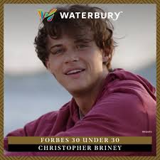 Actor Christopher Briney, a graduate of Waterbury Public Schools