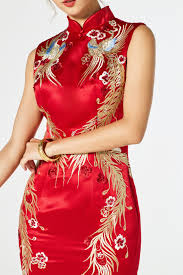 Modern Chinese Wedding Dress Phoenix Silk Cheongsam Qipao East Meets Dress Chinese Wedding Dress Traditional Chinese Wedding Dress Phoenix Wedding Dress