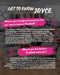 Meet Joyce—RockStar Instructor at San Mateo! ⭐️ From client to coach, Joyce  fell in love with RockSalt's energizing workouts and now brings her passion  (and fire playlists 🔥) to every class. Expect