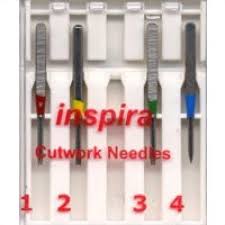 Inspira Cutwork Needles Will Fit All Embroidery Machines