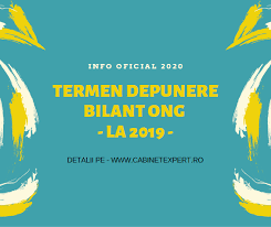 Vă aducem la cunoştinţă apariţia următoarelor acte normative: Care Este Termenul Data LimitÄ De Depunere In Anul 2020 Pentru BilanÈ Ong La 31 12 2019 AsociaÈie FundaÈie FederaÈie Cabinetexpert Ro Blog Contabilitate