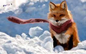 Fondos De Pantalla Zorros Pintura Nieve Animalia Imagen 347797 Descargar Arte De Zorro Pintura De Zorro Zorro