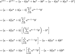 How would you expand (a+b) ^n? Demo A N B N Par Recurrence Exercice De Algebre 297304