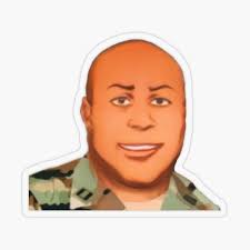 "anime chris dorner" Sticker for Sale by Badagascar